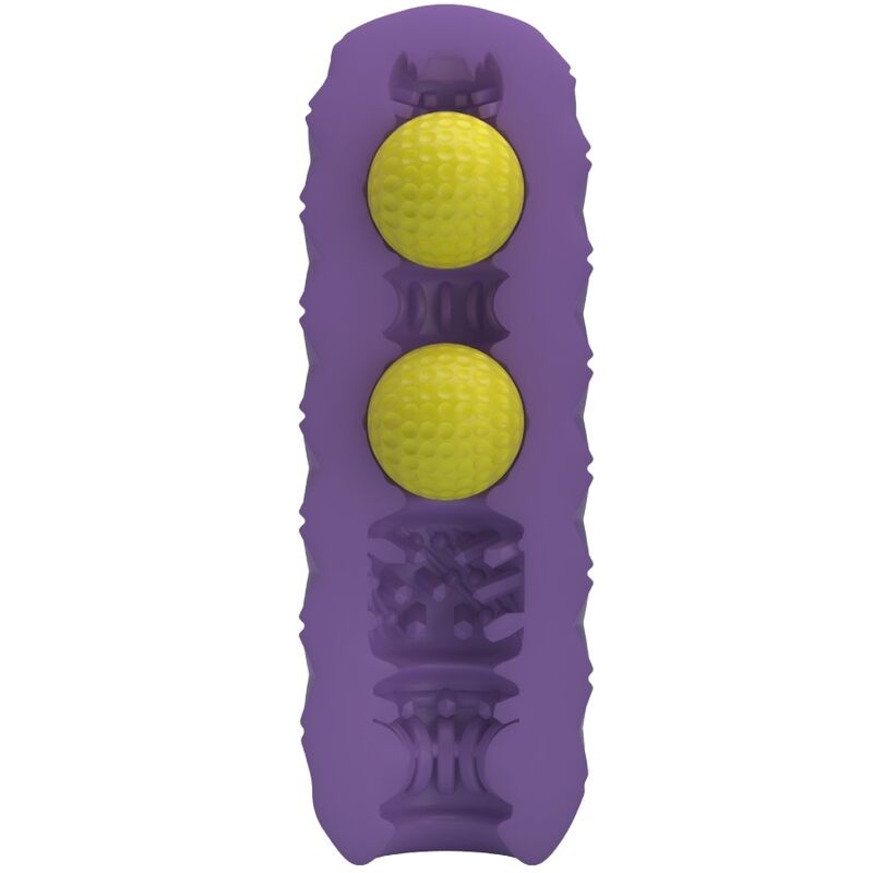 Pretty Love - Masturbatore Maschile Twin Balls Viola