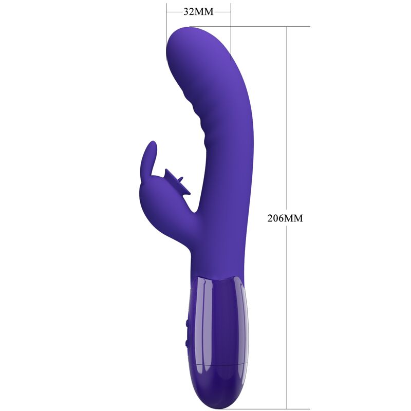 Pretty Love - Vibratore Coniglio Violetto Cerberus Youth