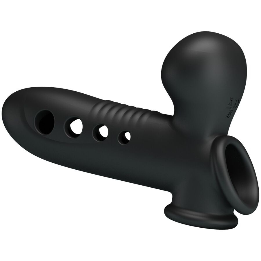 Pretty Love - Manicotto per Pene Crane Con Airbag Nero
