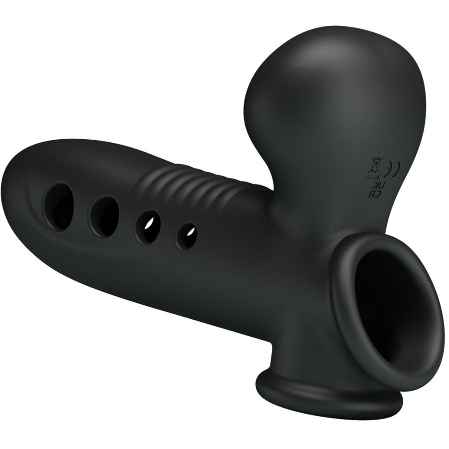 Pretty Love - Manicotto per Pene Crane Con Airbag Nero