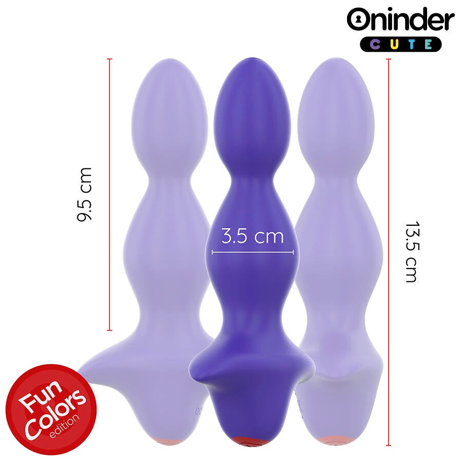 ONINDER CUTE - LOVE BUTT VIBRADOR PLUG ANAL DILATADOR