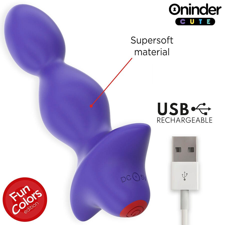 ONINDER CUTE - LOVE BUTT VIBRADOR PLUG ANAL DILATADOR