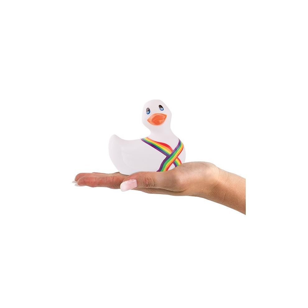 Big Teaze Toys I Rub My Duckie 2.0 Pride White