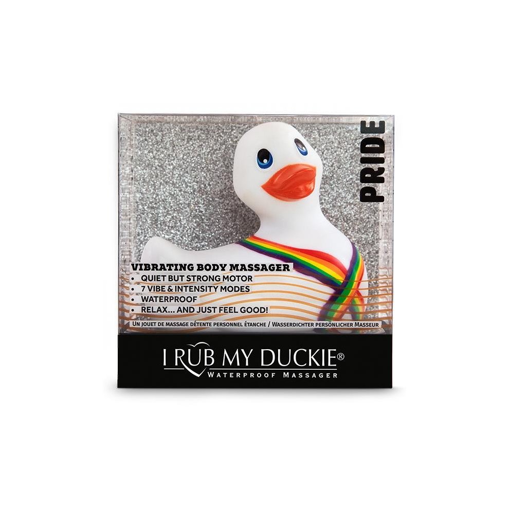 Big Teaze Toys I Rub My Duckie 2.0 Pride White