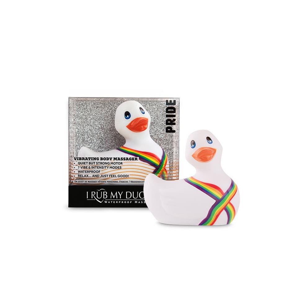 Big Teaze Toys I Rub My Duckie 2.0 Pride White