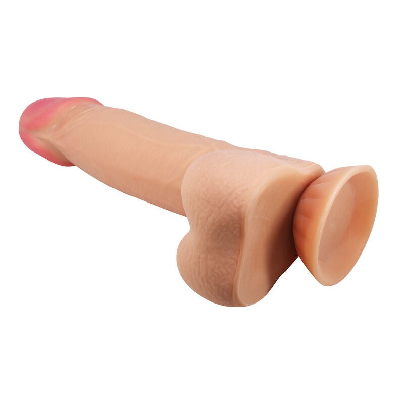 Pretty Love Sliding Skin Series Realistic Dildo with Sliding Skin Suction Cup 21.8 Cm