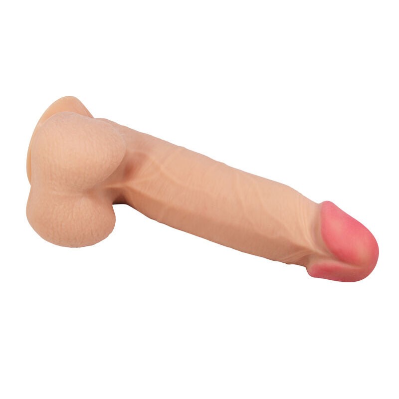 Pretty Love Sliding Skin Series Realistic Dildo with Sliding Skin Suction Cup 21.8 Cm