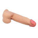 Pretty Love Sliding Skin Series Realistic Dildo with Sliding Skin Suction Cup 21.8 Cm