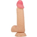 Pretty Love Sliding Skin Series Realistic Dildo with Sliding Skin Suction Cup 20.6 Cm