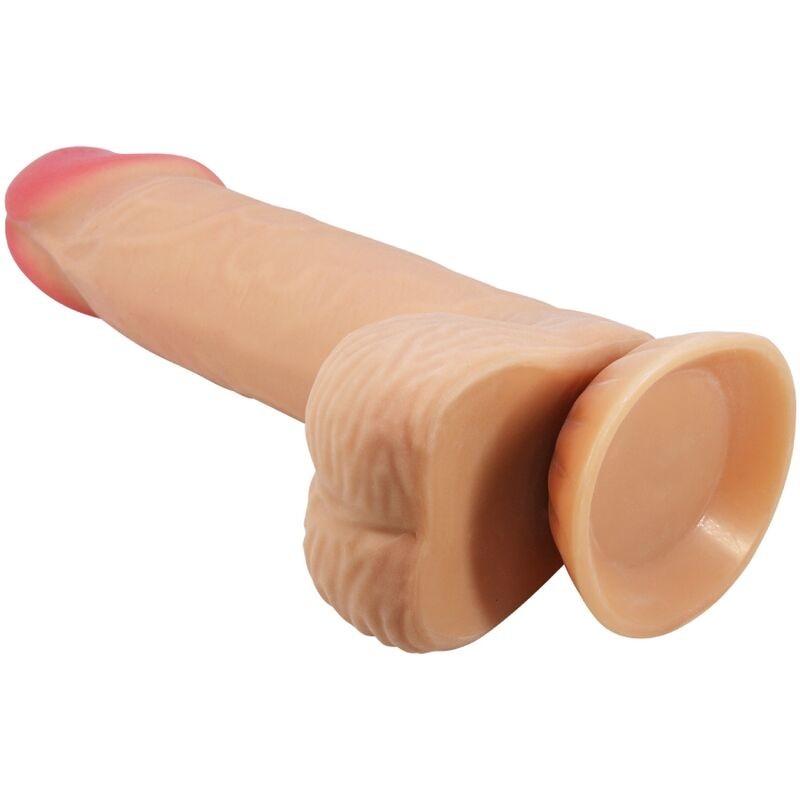 Pretty Love Sliding Skin Series Realistic Dildo with Sliding Skin Suction Cup 20.6 Cm