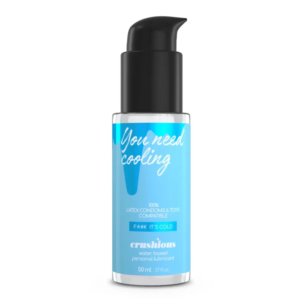 Lubricante Íntimo Efecto Frío 50ml - Sensación Refrescante Crushious