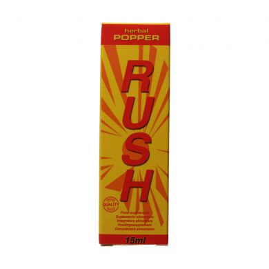 RUSH Herbal Spray 15ml - Potente Energizante Natural para Hombres