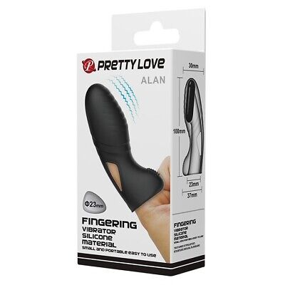 Pretty Love Alan - Vibrador de dedo silicona 23 mm