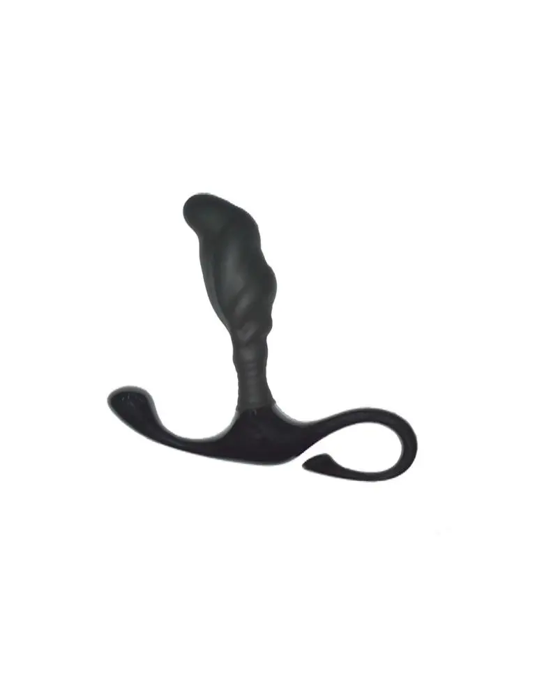 Estimulador Anal Silicona Negro 7cm - Placer y Comodidad