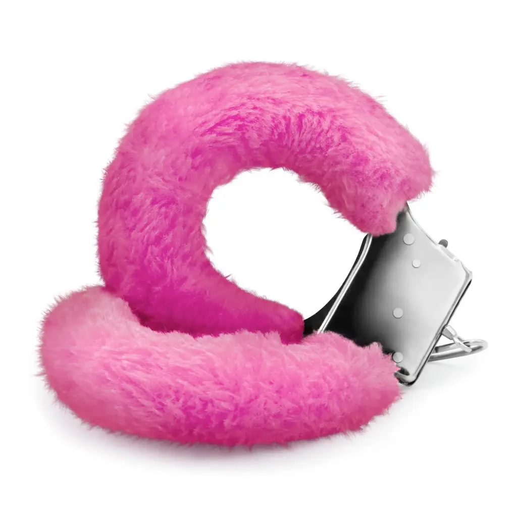 Esposas de Felpa Rosa Love Cuffs Crushious - Juguete Erótico para Parejas
