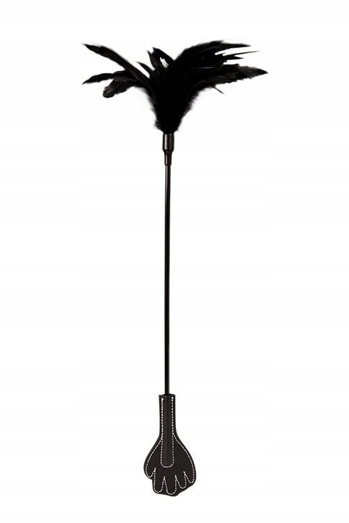 FUSTA GP FEATHER CROP NEGRA