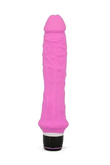 Vibrador Silicona Rosa 24cm - SevenCreations Classic Intenso Placer