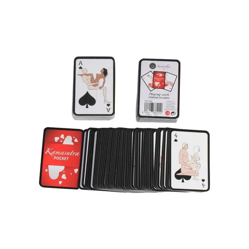 Cartas Kamasutra mini: Juego erótico de bolsillo para parejas