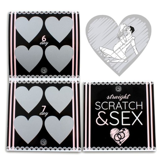 Juego Rasca Kamasutra Scratch & Sex Hetero