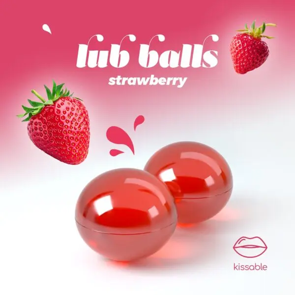 Bolitas Lubricantes Sabor Fresa - Placer Explosivo y Sensualidad