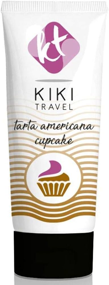 Gel Lubricante Sabor Cupcake 50ml - KIKÍ Travel Deslizante