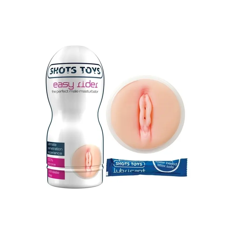 MASTURBADOR TUBO FORMA VAGINA EASY RIDER