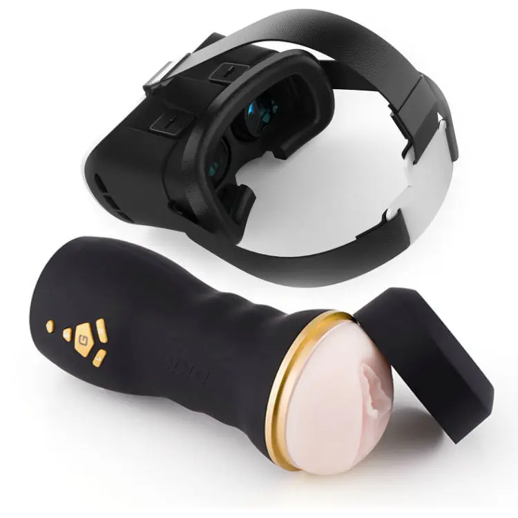 Gafas de Realidad Virtual con Masturbador masculino: Bkk cybersex cup