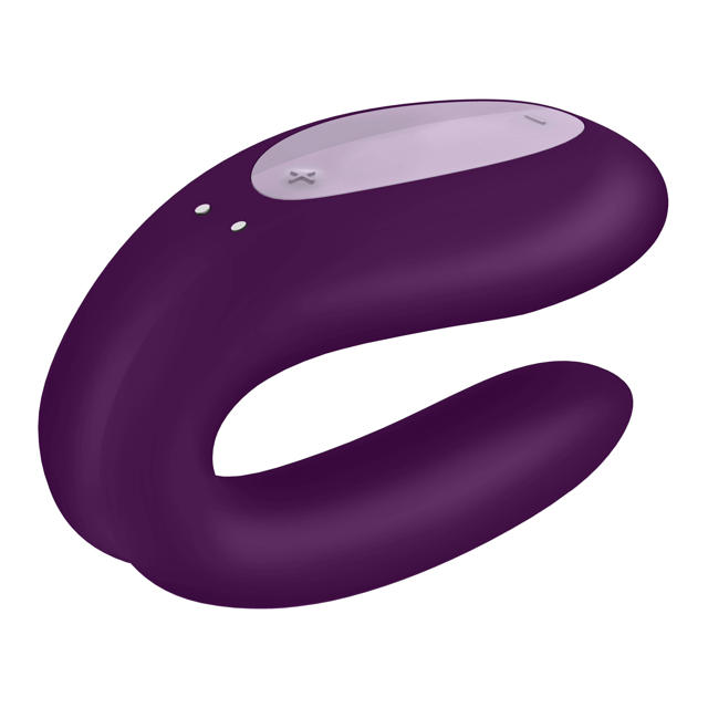 SATISFYER DOUBLE JOY CON APP - MORADO