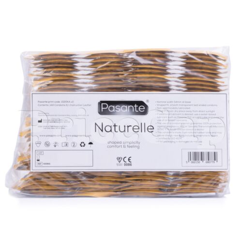 Preservativos Pasante Naturelle - 144 Unidades para Máxima Sensación