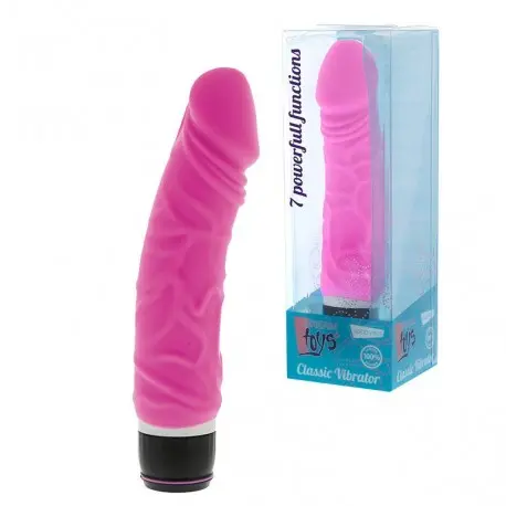 Vibrador Clásico Original Rosa - Potente y Silencioso para Placer Intenso