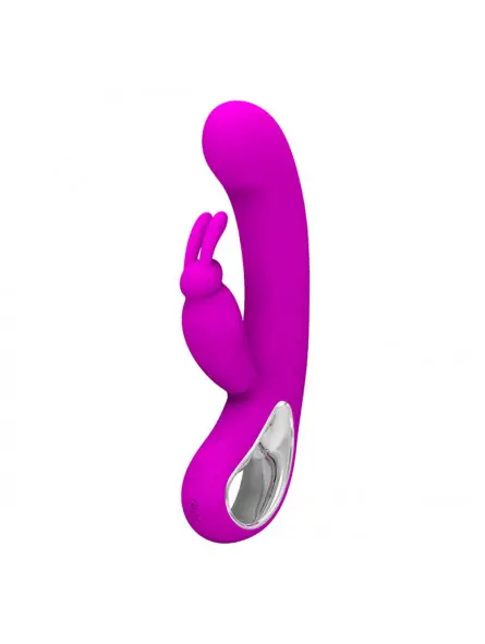Vibrador dual Webb Pretty Love Púrpura