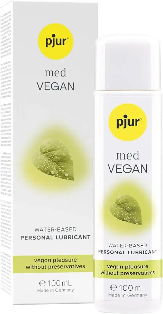 LUBRICANTE BASE AGUA PJUR MED VEGAN GLIDE 100 ML