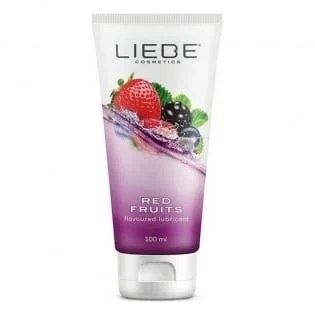 Lubricante Comestible Sabor Frutos Rojos - Liebe Sensual