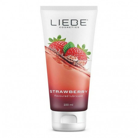 LUBRICANTE SABOR FRESA LIEBE 100 ML