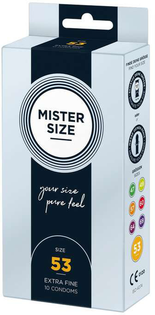 MY SIZE TALLA 53 10UDS