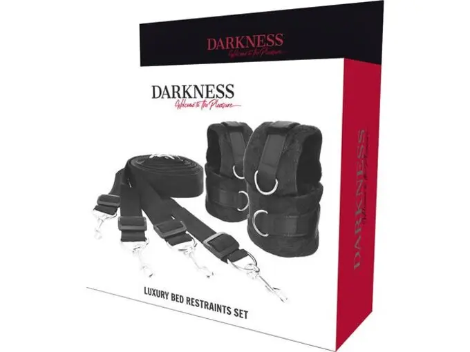 Set de Ataduras para Cama DARKNESS - Juego Erótico BDSM para Parejas
