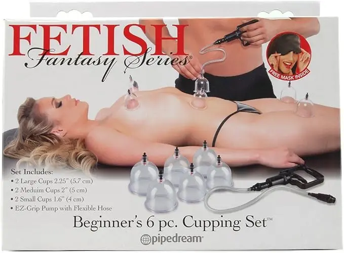 FETISH FANTASY KIT SUCCIONADOR DE PEZONES PRINCIPIANTES