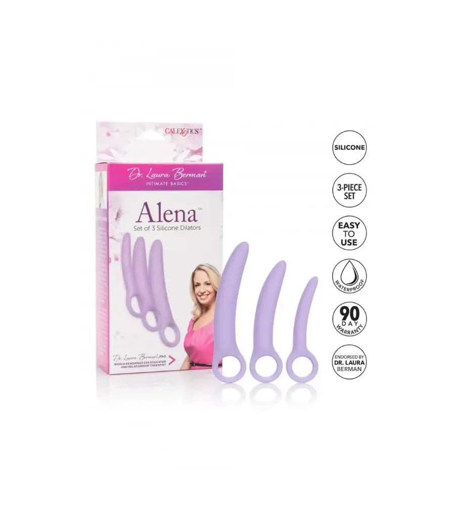 Set de Dilatadores Vaginales Alena - Dr. Berman para Salud Íntima Femenina