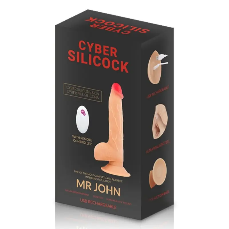 Realista Consolador Cyber Silicona - Experiencia Intensa y Naturalista