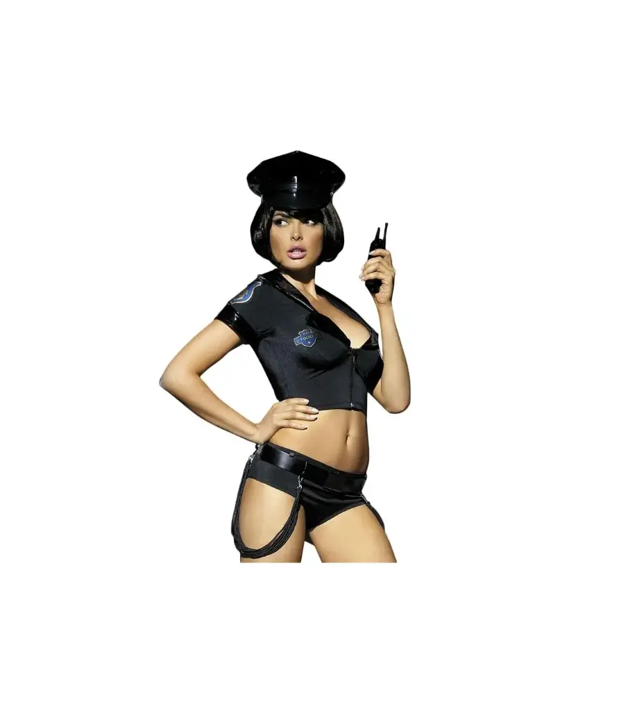 Obsessive disfraz police set S/M