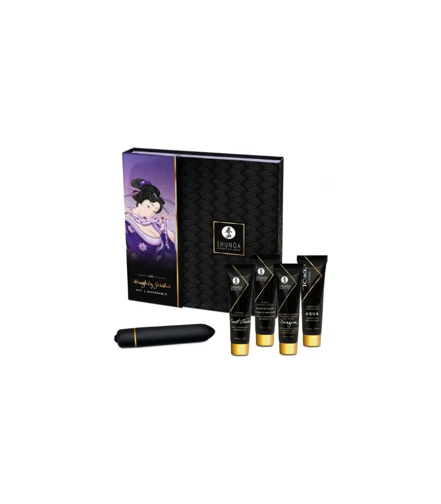 Set Erótico Shunga Secret Geisha - Kit Íntimo para Parejas