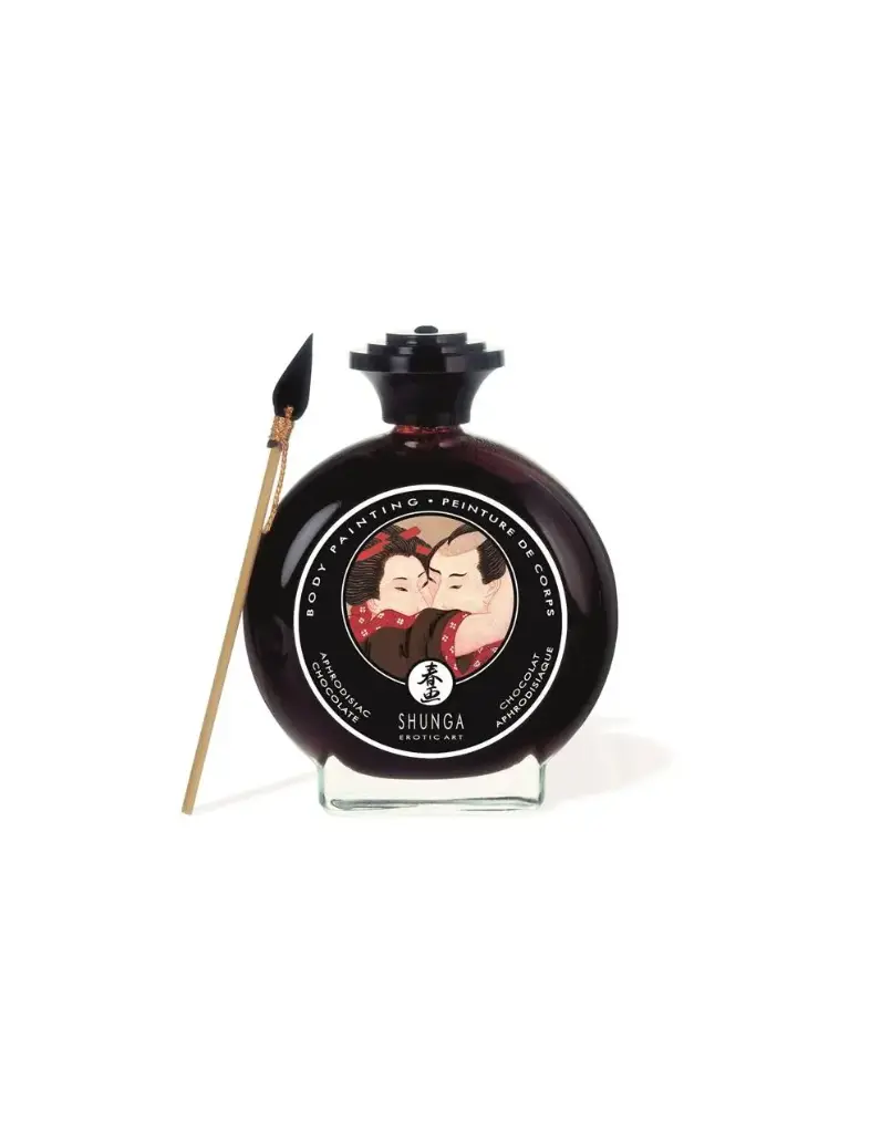 Pintura Corporal de Chocolate SHUNGA - Sensual y Comestible para Parejas