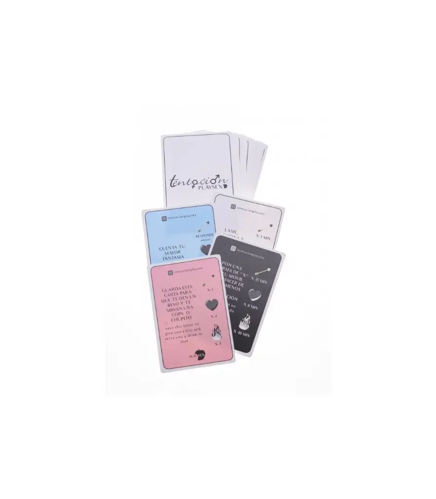 Juego Erótico Cartas Playsex Tentacion