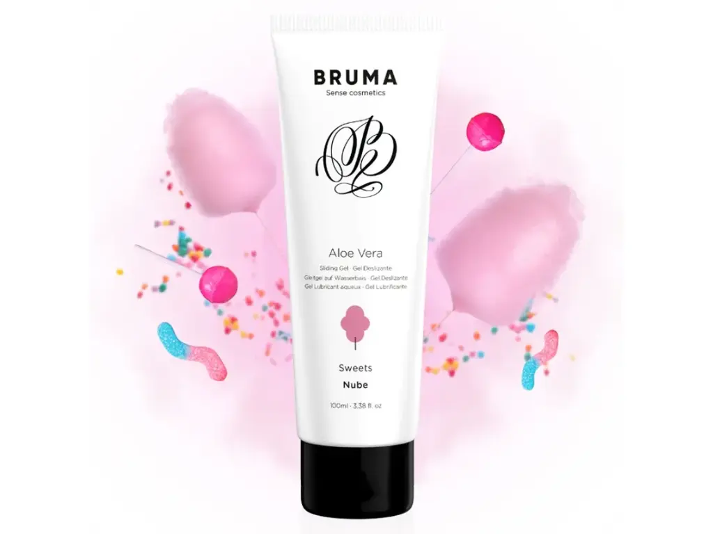 BRUMA™ - GEL DESLIZANTE CON ALOE VERA SABOR A NUBE 100 ML