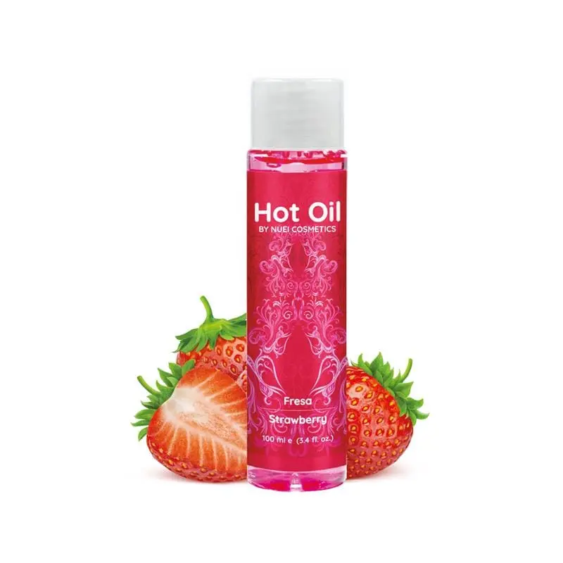 Gel Lubricante Íntimo Sabor Fresa 100ml - NUEI