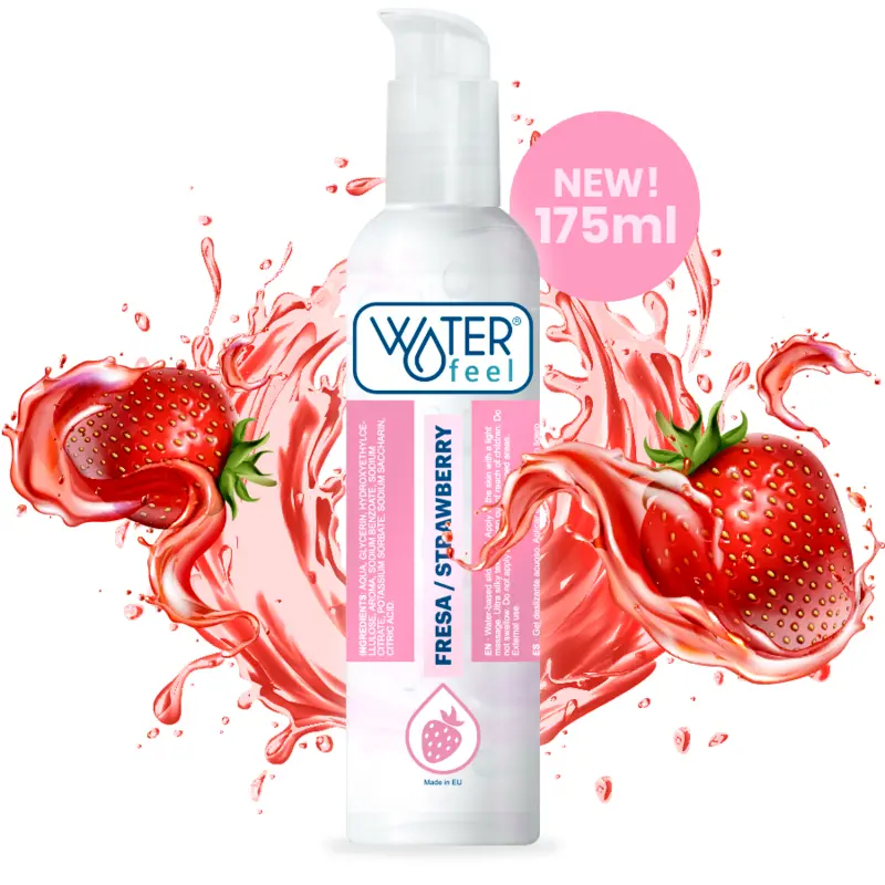 WATERFEEL LUBRICANTE BASE AGUA FRESA 175 ML