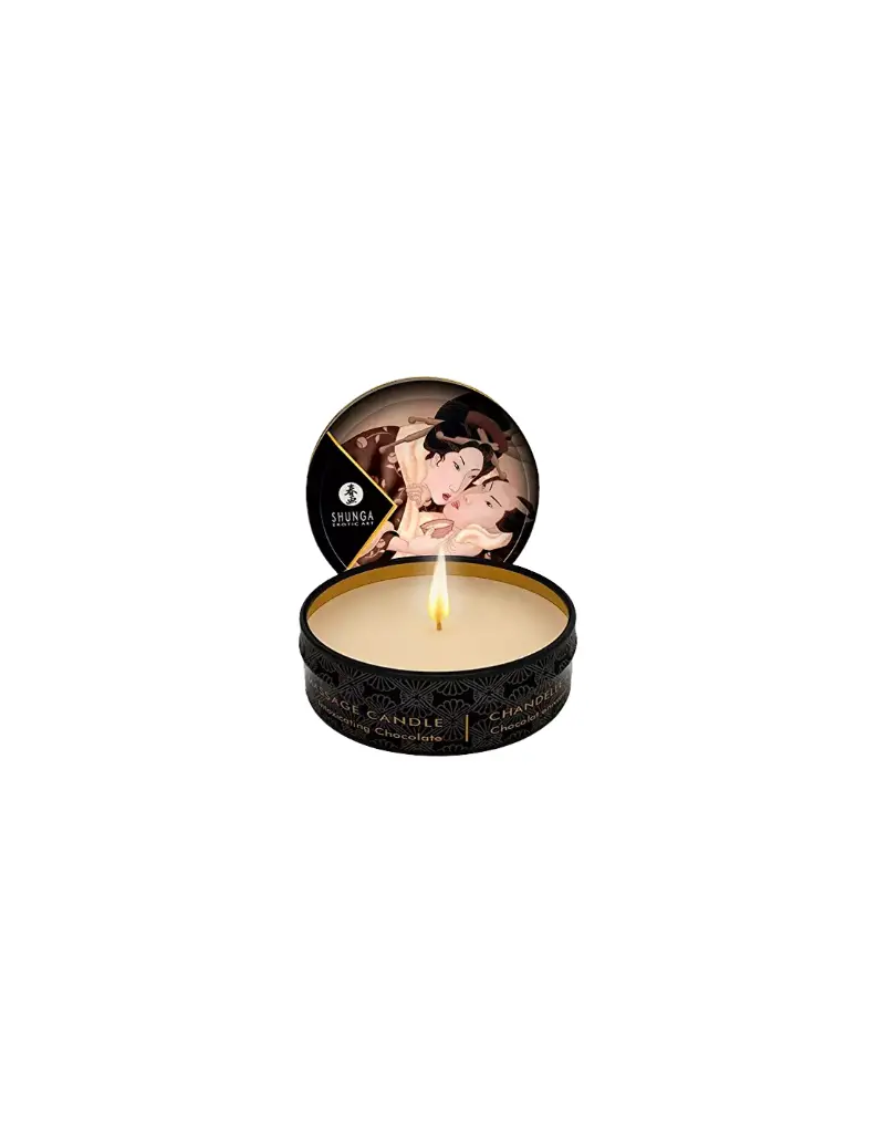 Vela de masaje aromática de Chocolate 30ml - Relajación y cuidado de la piel