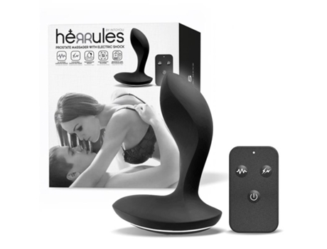 Masajeador Prostático Herrules con Electro Shock y Vibración Avanzada