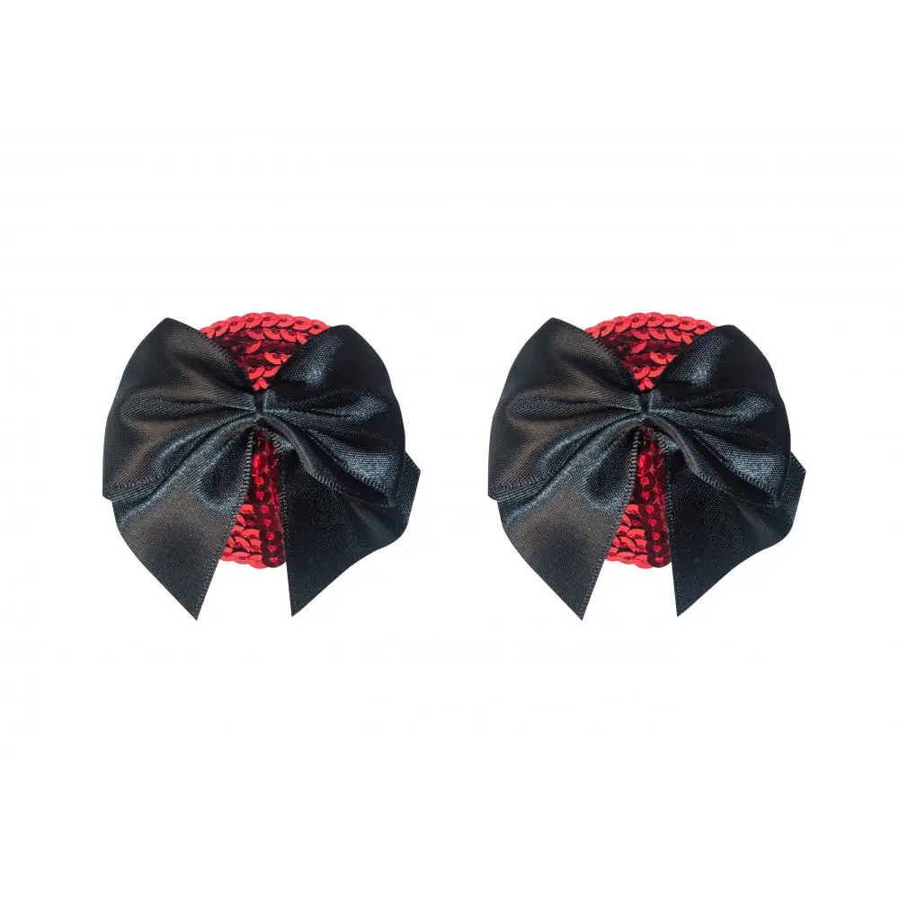 Pezoneras Burlesque Blaze Black - Accesorio Sexy para Lencería y Disfraces
