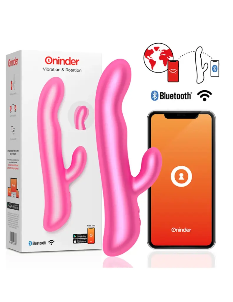 ONINDER - OSLO VIBRACIÓN Y ROTACIÓN ROSA - APP GRATUITA